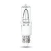 Feit Electric Q75/CL/MC 75-Watt Halogen T4 Bulb