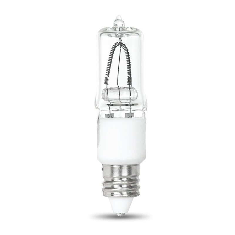 Feit Electric Q75/CL/MC 75-Watt Halogen T4 Bulb