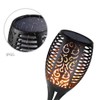 Green Blue GB156 Solar Garden Torch with Realistic Flame Garden