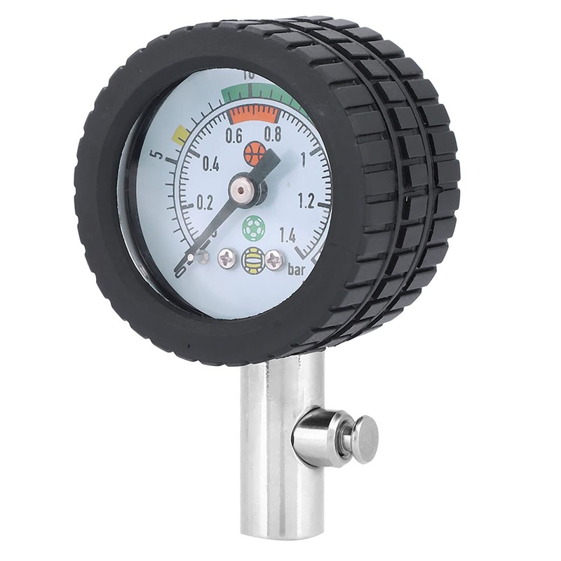 QANYEGN Industrial Tire Gauge Calibrated, Ball Tire Air Pressure Gauge,