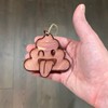 HipFlaskPlus Poop - Cedar Ornament