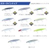 DAIWA Chivas Lure, Shoreline Shiner Z Vertis R140F-SSR Clear Adelkeimurasiras
