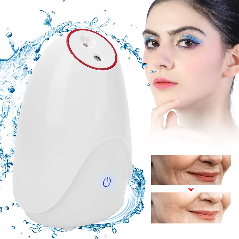 80ml Water Tank Facial Steaming Machine Hot Cold Steam Household