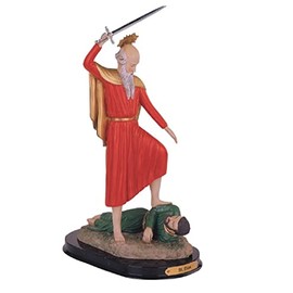 ICE ARMOR 12" H Saint Elias Statue Holy Figurine Religious Decoration Office Desk/Home/Living Room/Table Decor, Perfect House Warming Gifts for New Home