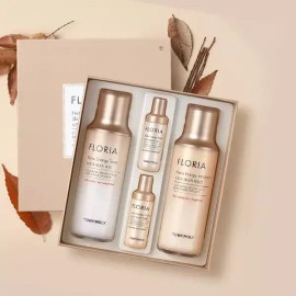 Floria 플로리아 뉴트라 에너지 2종 세트(토너150+20ml,에멀전150+20ml) Florya Nu-Tra Energy 2 Set (toner 150+20ml, emulsion 150+20ml)