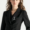 Brooches and Pins for Women Initial Custom Bat Brooch Rhinestone