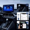 ZOKNGB 2 En 1 Adaptador Inalámbrico CarPlay/Android Auto, Conexión Plug