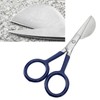 Carpet Scissors Rustproof Stainless Steel Duckbill Scissors Ergonomic Carpet Trimming