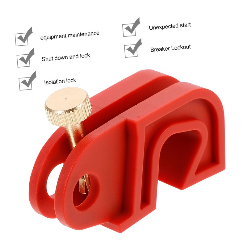 Healeved Miniature Circuit Labels Small Pin Electrical Panel Lockout Pin