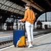 HYPER VENTURE Washable Luggage Cover - Fashion Suitcase Protector Fits