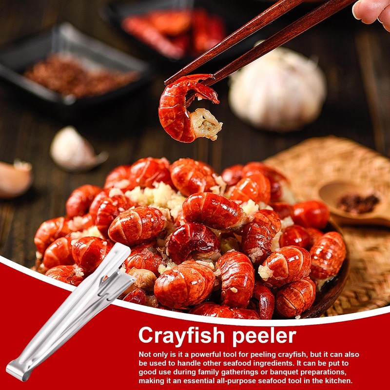 Crawfish Peeler Tool - Stainless Steel Crawfish Tail Remover |