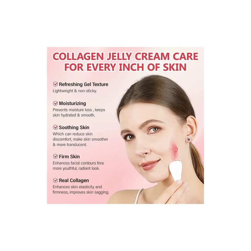 Gel Facial Con Colágeno Reafirmante | Día Noche 100ml