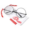 grinderPUNCH - Non-Prescription Round Circle Frame Clear Lens Glasses