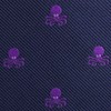 OTAA Purple Octopus Skinny Tie Casual Ties for Men -
