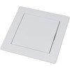 Vent Systems 4 x 4 Inch (Cut-Out) White ABS Plastic