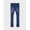 NAME IT Girl Jeans Skinny Fit Sweat, Dark denim blue