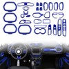 idain 31PCS/ Set Interior Trim Kit Car Interior Accessories Decoration
