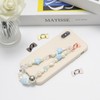 YUYUDEHM 12 Pcs Gold Phone Charm Hook, Bow Tie Cell