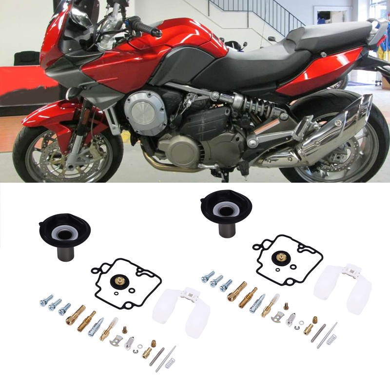 2 Sets Motorcycle Carburetor Repair Kit 22mm Universal for GY6