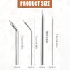 4pcs Baseball Threading Lacing Needle, Stainless Steel Glove Lacing Needle,