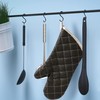 Oven Mitts Flame Retardant Mitts Heat Resistant to 425 °F