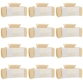 Loanzeg Bridesmaid Proposal Gifts 4.1 Inch Square Set of 12 Bachelorette Hair Claw Clips ideas Bridal Shower Gift for Wedding Party Favors (Champagne)