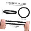 Outanaya 10 Pcs No Damage Elastic Hair Ties for Women