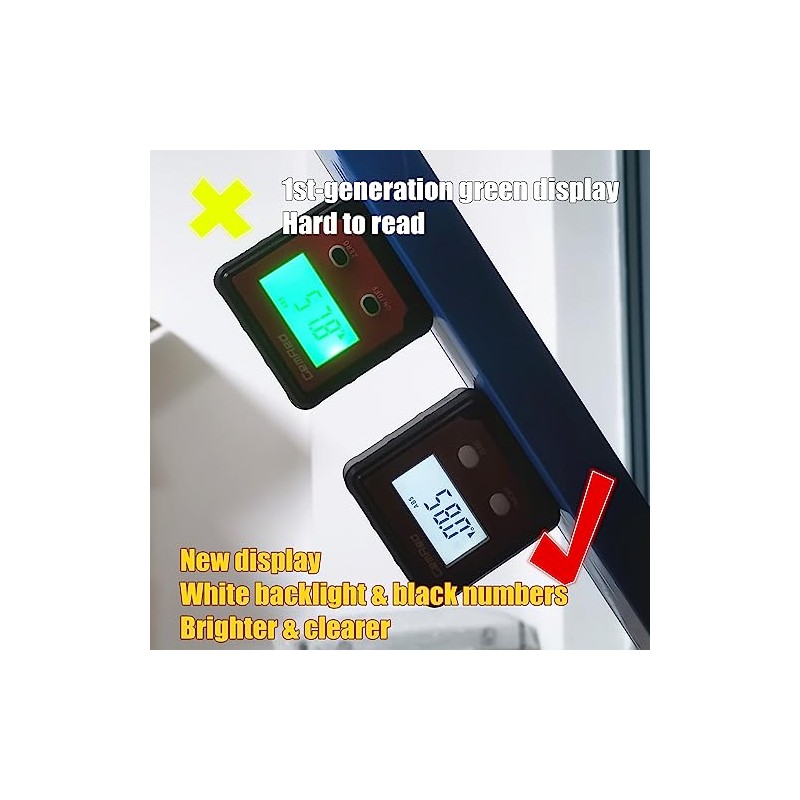 GemRed Digital Angle Gauge DAG-V2