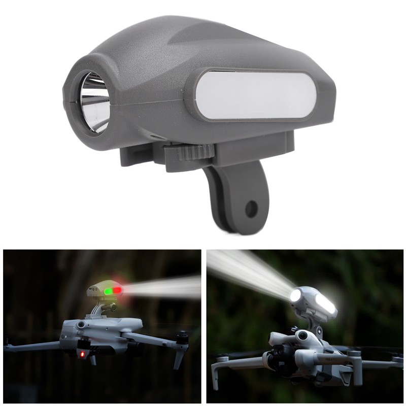 Drone Searchlight 1100mAh Rechargeable 100m Range Drone Night Photography Light
