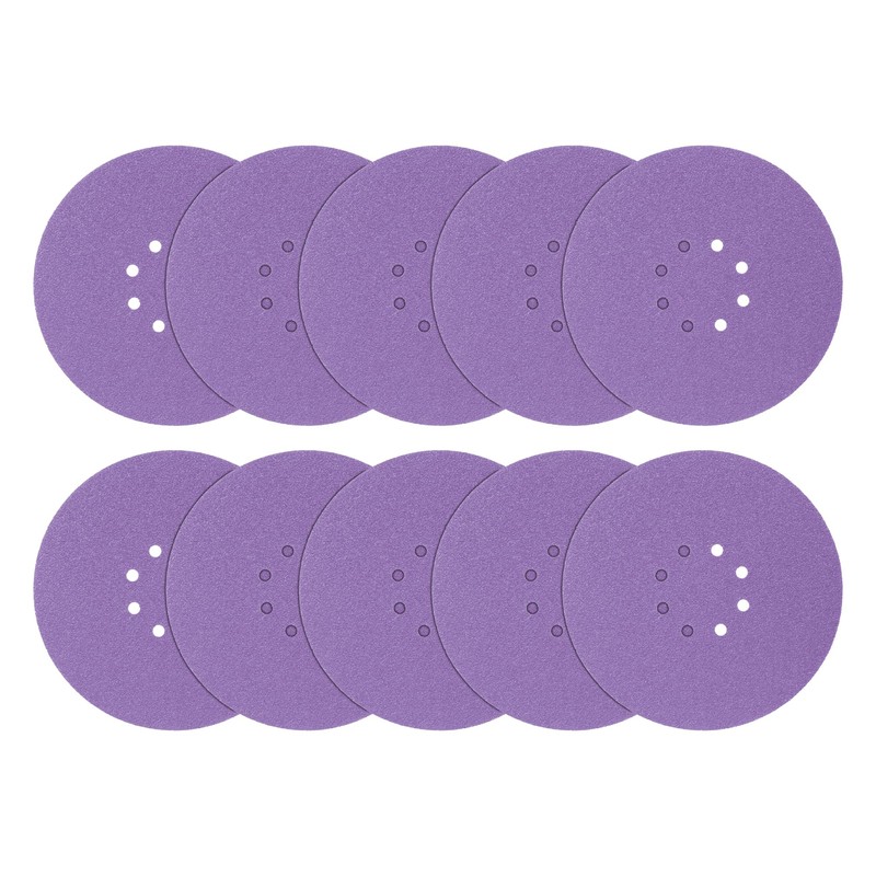 Trend Zirconium 225mm Random Orbit 40 Grit Abrasive Sanding Disc,