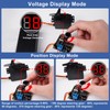 Treedix 2pcs Digital RC Servo Tester Servo Motors with Over-Current