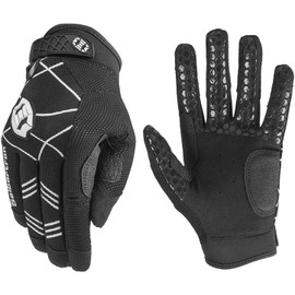 Seibertron B-A-R PRO 2.0 Signature Baseball/Softball Batting Gloves Super Grip Finger Fit for Adults Black XL