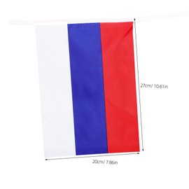 MERRYHAPY String Flag Bunting Decorative Flags for Festive Events Patriotic Celebrations Club Bar