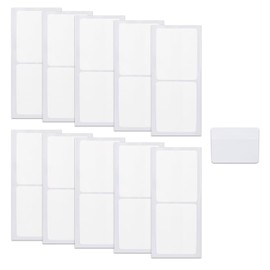 500pcs Sticky Index Labels, 2.09x1.61 Inch Writable Blank Post File Tabs Flags Signature Tags Message Notes Annotating Book Annotation Page Markers Stickers for Revision Notebooks Office Supplies
