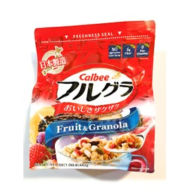 Calbee Fruit & Granola 17 Oz And Tapioca Pearl 14 Oz