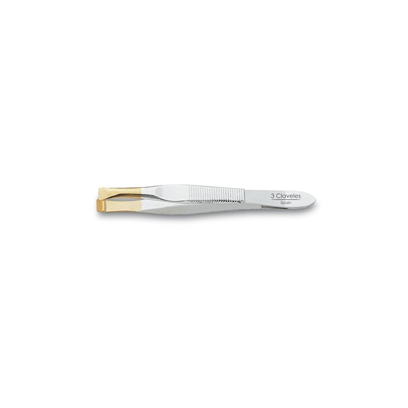 3 Claveles 12242 Hair Removal Tweezers, Broad Nib Pen –
