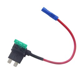 ZOOKOTO 12V Car Add-A-Circuit Fuse 30A TAP Adapter Small ATO ATT Blade Fuse Holder 30Amp