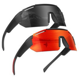 KALIYADI Polarized Youth Baseball Sunglasses: Kids Sunglasses for Boys Girls Sports Cycling Running Age 3-12 UV400 Protection