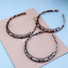 YienDoo 3 Pcs Leopard Print Headbands Shark Teeth Comb Headbands