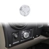 PIUGILH Car Headlight Switch Knob Cover Compatible with Hummer H2