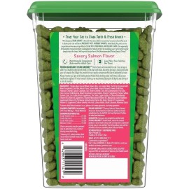 Greenies Savory Salmon Flavor Dental Cat Treats - 9.75oz