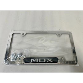 Acura MDX Chrome License Plate Frame