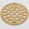 vouruna 4-Inch Screw-in Shower Strainer Drain Cover Replacement Floor Strainer