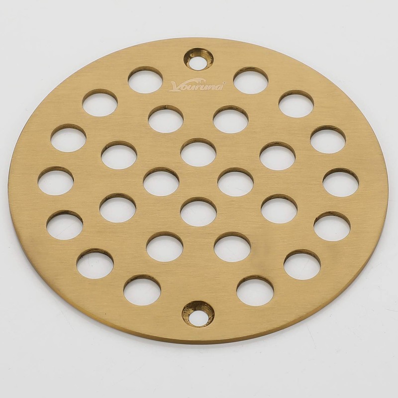 vouruna 4-Inch Screw-in Shower Strainer Drain Cover Replacement Floor Strainer