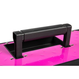 The Original Pink Box® 20-Inch Steel Toolbox, Pink | Portable, with Organizer Tray, Steel Latches, and Handle