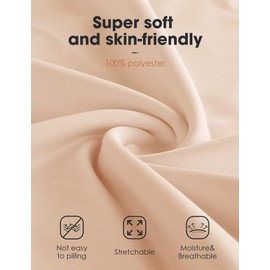 MANCYFIT Half Slips for Women Long Slip Under Dress Invisible Straps Underskirt for Dresses Nude Medium