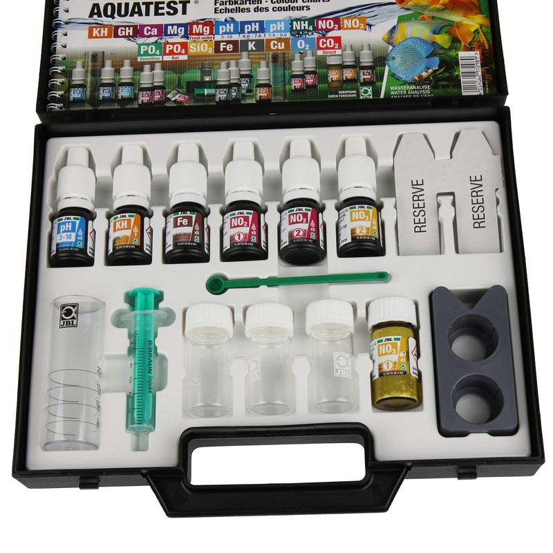 JBL ProAquaTest Combi Set Plus Fe Water Test Case With