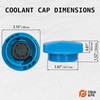 Coolant Overflow Expansion Tank Radiator Cap Fit for Passat Jetta