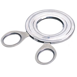 KitchenCraft Boiled Egg Topper, Stainless Steel, 10 x 7 x 0.5cm, Silver