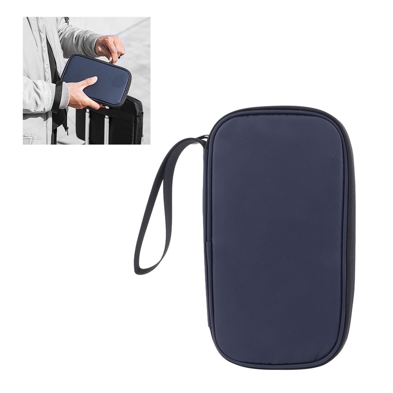 Card Wallet Waterproof Multi Slots Zipper Closure Soft PU Leather